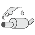 Diagramas para Sistema de combustible, sistema de escape
