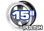 Ruedas Fuchs 15' acabado pulido