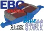 Pastillas de Freno EBC BLUE NDX Pista / Carrera