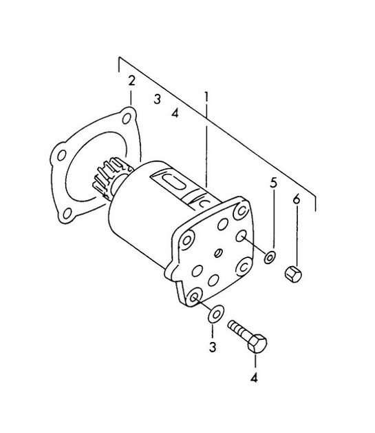 Diagram 104-015 Porsche Macan (95B) MK1 (2014-2018) Engine