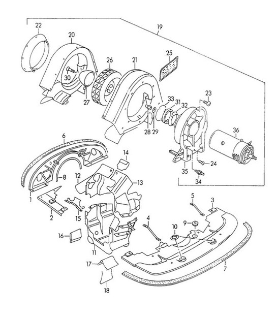 Diagram 105-007 Porsche Macan (95B) MK3 2022>> Moteur
