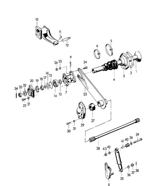 Diagram 501-000 Porsche Panamera 971 MK1 (2017-2020) 