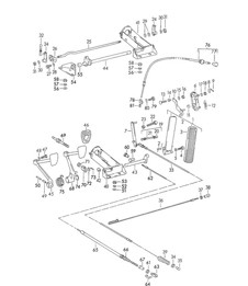 Pedals (Model: 356 A/540.1)  356A 1955-1959