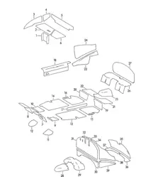 Carrosserie / Isolatie 356A 1955-1959