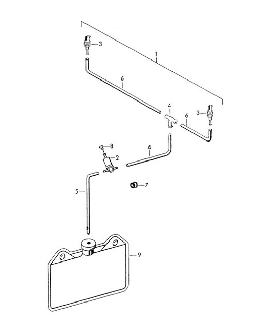 Diagram 904-000 Porsche 970.2 Panamera Turbo V8 Executive 2014-16 Elektrische Ausrüstung