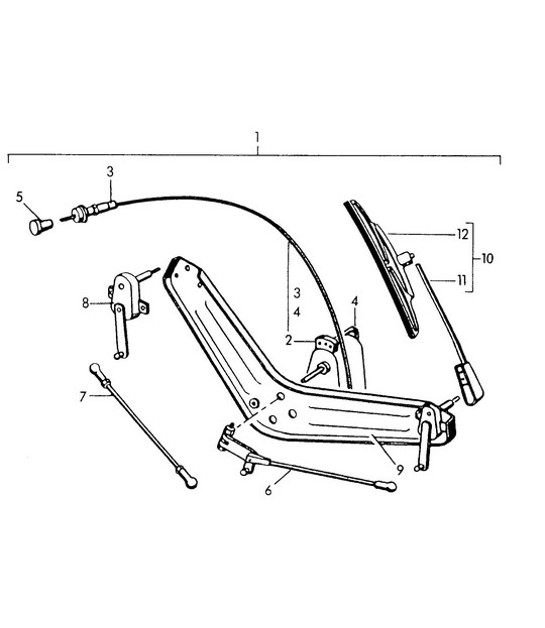 Diagram 904-005 Porsche Macan (95B) MK1 (2014-2018) Elektrische Ausrüstung