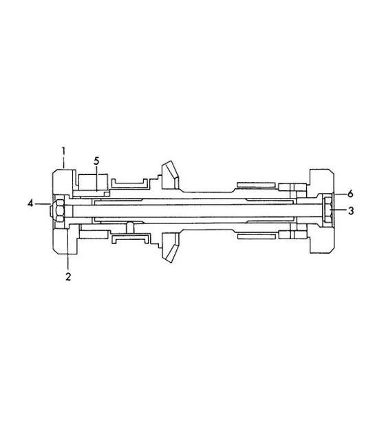 Diagram 103-040 Porsche Panamera 970 MK1 (2009-2013) Engine