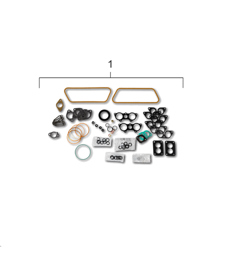 Set guarnizioni / Motore / Carter / Fasce elastiche 356B / 356C 1960-1965