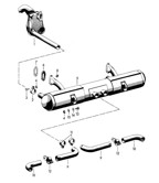 Fuel System, Exhaust System 356 (1950-1965)