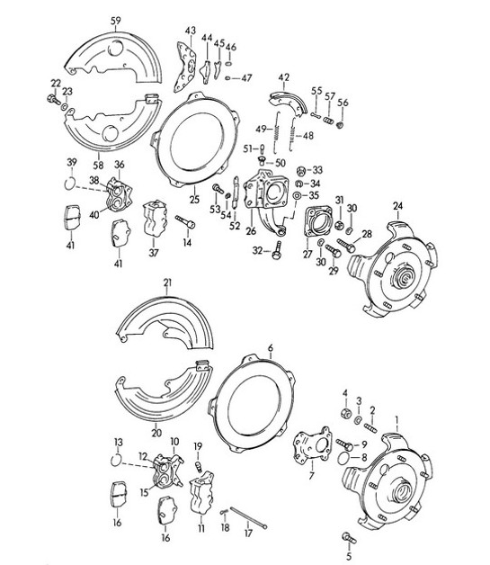 Diagram 602-005 Porsche Boxster 718 (982) 2017>> 车轮、制动器