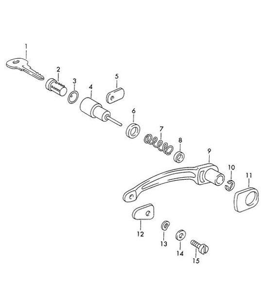Diagram 804-001 Porsche 996 (911) (1997-2005) Body