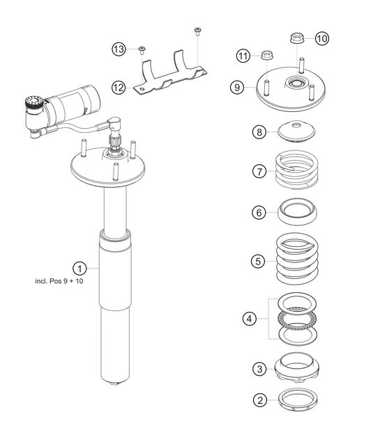 Diagram 5.5-05 Porsche Cayman 718C (982C) 2017>> Rear Axle
