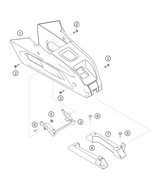 Diagram 8.8-27 Porsche 997 (911) MK1 2005-2008 Body