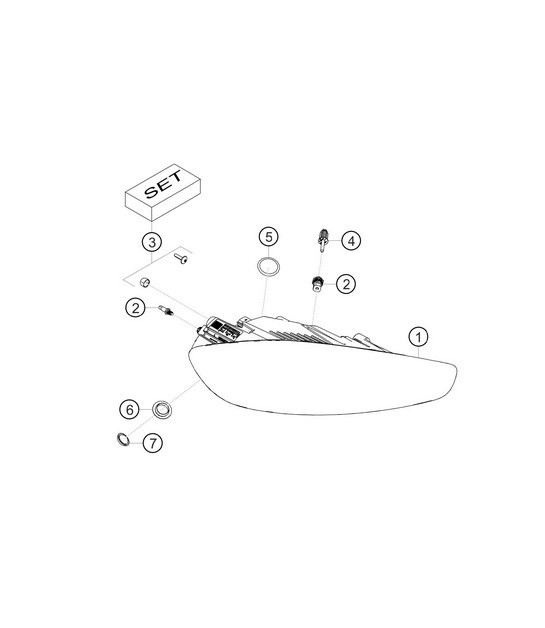Diagram 9.9-16 Porsche Macan (95B) MK1 (2014-2018) Electrical equipment