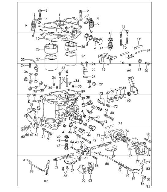 Diagram 107-15 Porsche Macan (95B) MK3 2022>> Motore