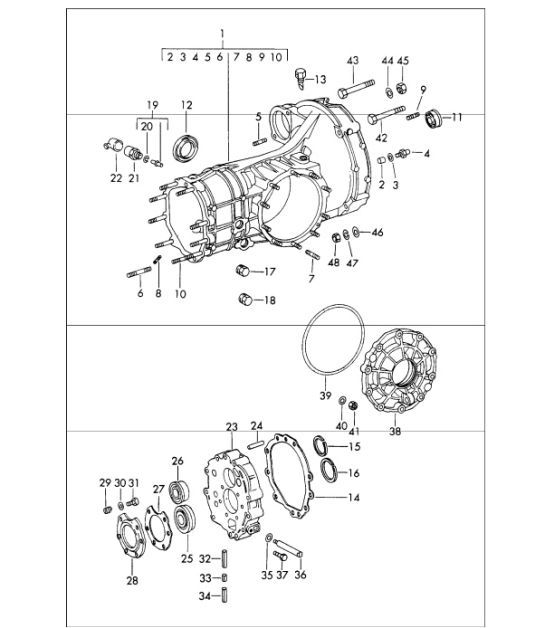 Diagram 302-10 Porsche 992.1 GT3 4.0L / 992 S/T 4.0L 2021-24 