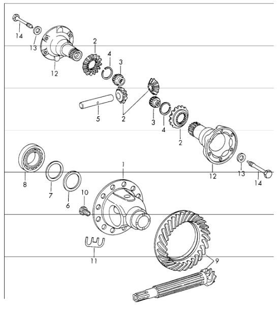 Diagram 305-10 Porsche 992.2 GT3 2025>> 