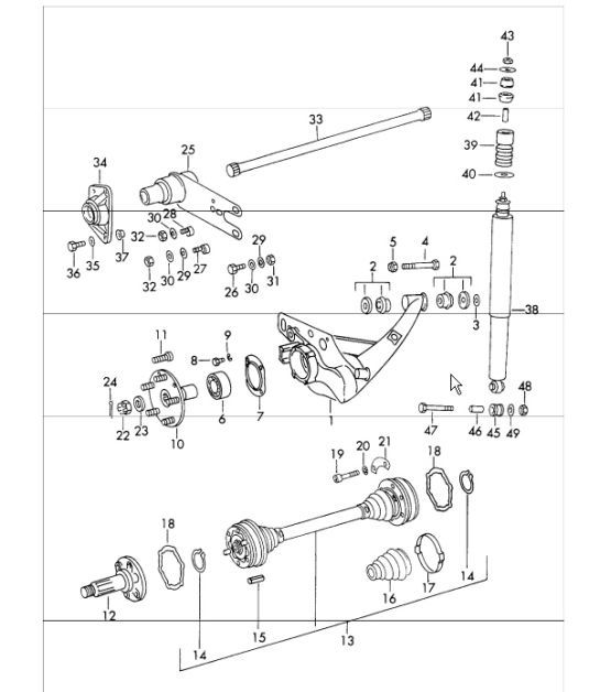 Diagram 501-05 Porsche 9J1.1 Taycan 2020-24 