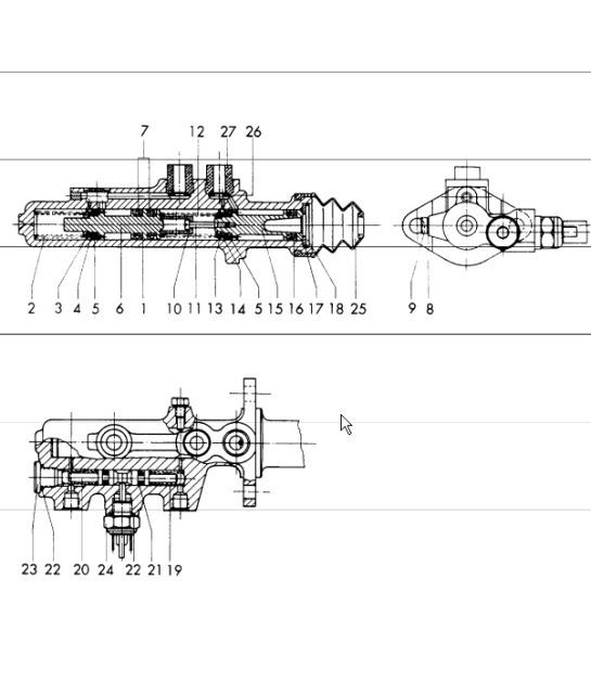Diagram 604-35 Porsche 9J1.1 Taycan 2020-24 