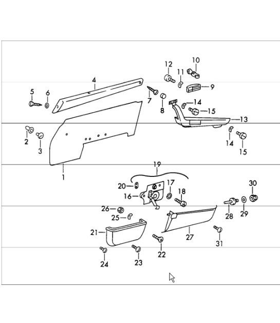 Diagram 807-15 Porsche 9J1.1 Taycan 4S 2020-24 