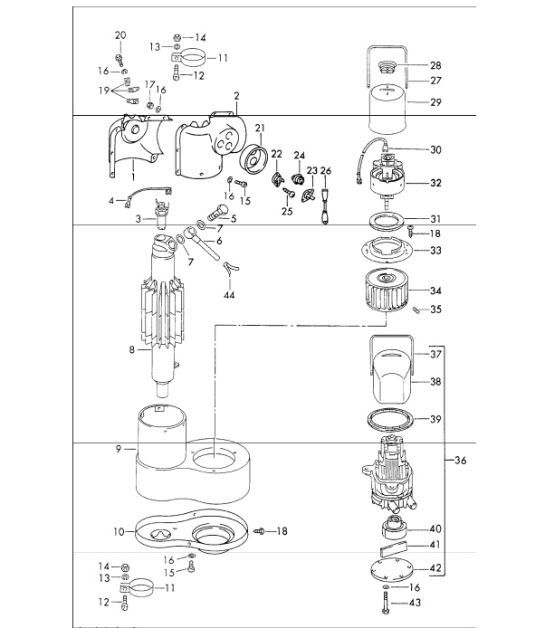 Diagram 813-35 Porsche 9J1.1 Taycan 2020-24 
