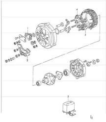generator 770 W - MOTOROLA - for 911 T/E/S  1969