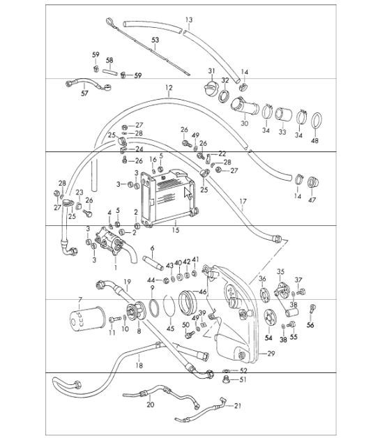 Diagram 104-00 Porsche Macan (95B) MK3 2022>> Moteur