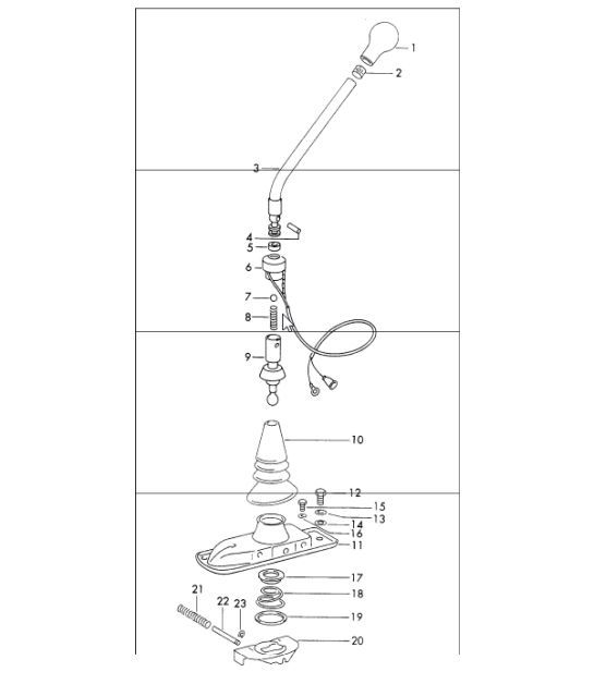 Diagram 701-10 Porsche 9J1.1 Taycan 2020-24 