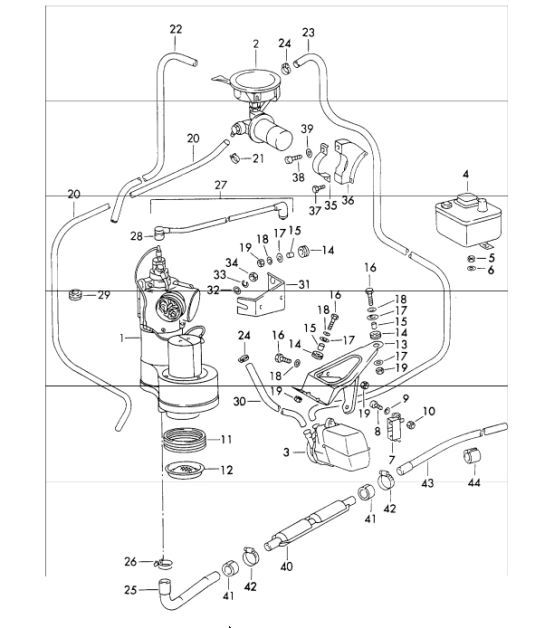 Diagram 813-05 Porsche 918 Spyder 2014-2015 