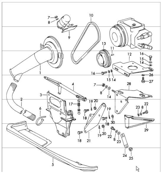 Diagram 813-60 Porsche 918 Spyder 2014-2015 