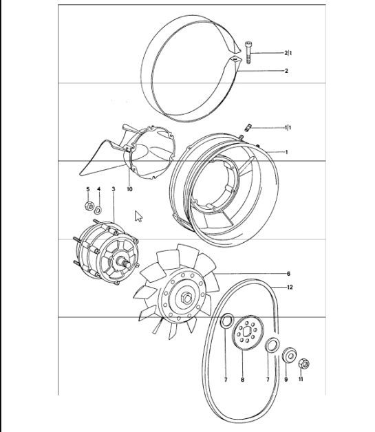 Diagram 105-00 Porsche Panamera 971 MK1 (2017-2020) 