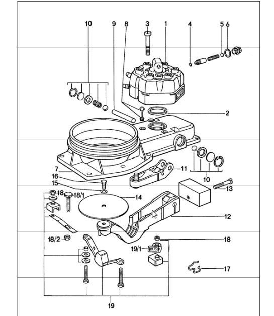 Diagram 107-10 Porsche Boxster 718 2.0L PDK (300 Bhp) 2017>> Moteur