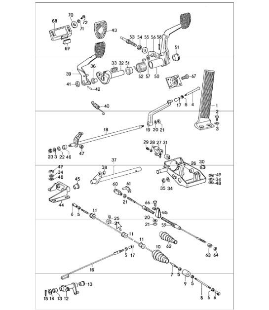 Diagram 702-05 Porsche 9J1.1 Taycan 2020-24 