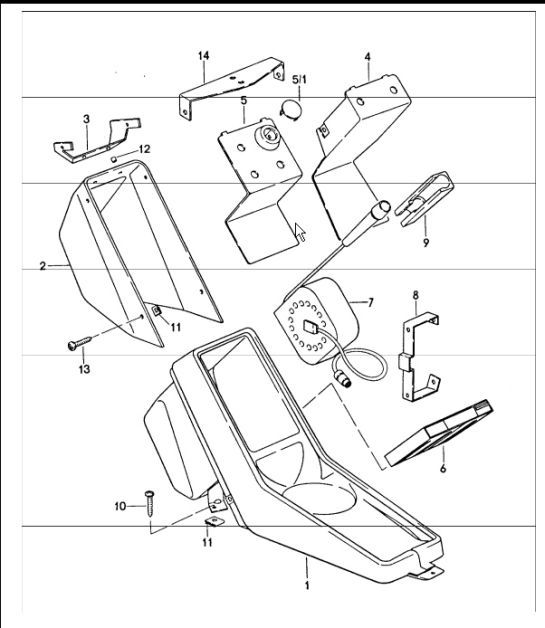 Diagram 809-15 Porsche 944 (1982-1991) 