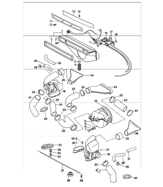 Diagram 813-05 Porsche 911 1978-1983 3.0L / SC Carrozzeria