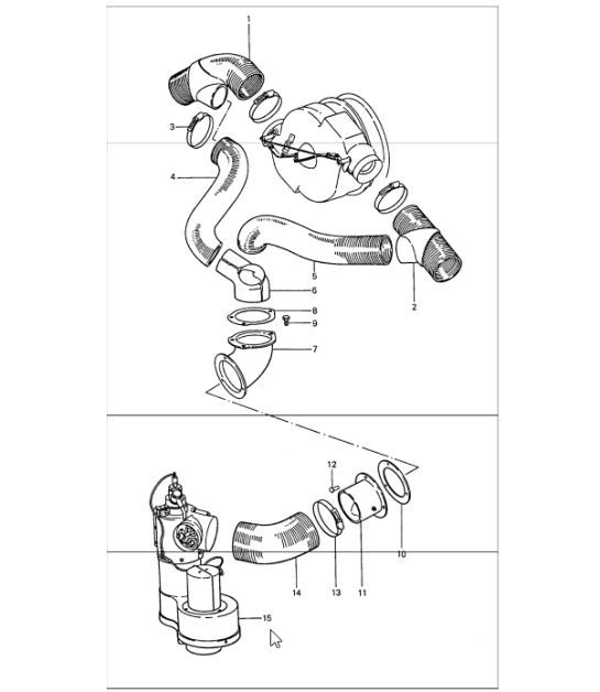 Diagram 813-10 Porsche Macan (95B) MK1 (2014-2018) Carrosserie