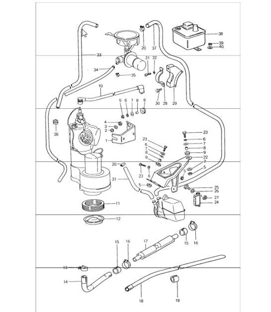 Diagram 813-15 Porsche 918 Spyder 2014-2015 