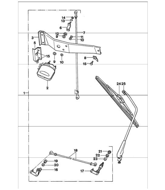 Diagram 904-10 Porsche 944 (1982-1991) 