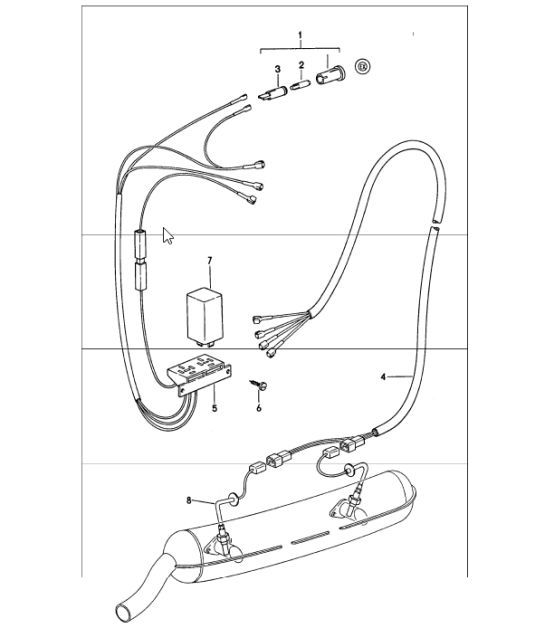 Diagram 906-15 Porsche 911 & 912 (1965-1989) Elektrische apparatuur