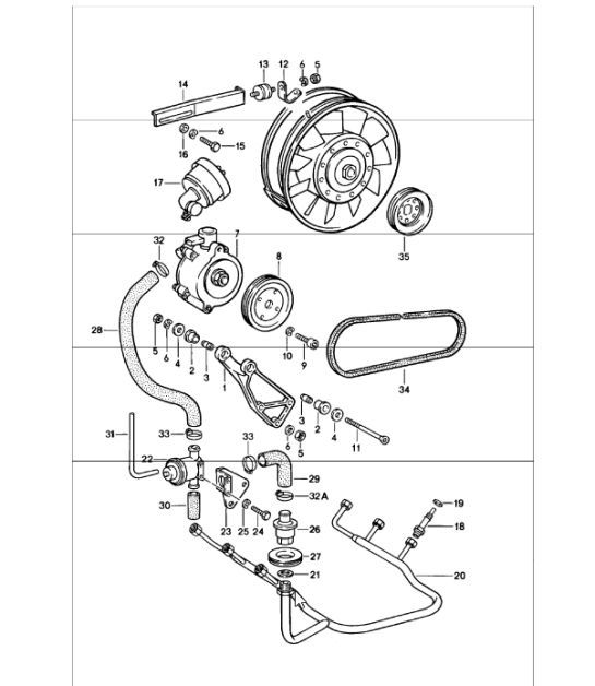 Diagram 108-00 Porsche 944 (1982-1991) 