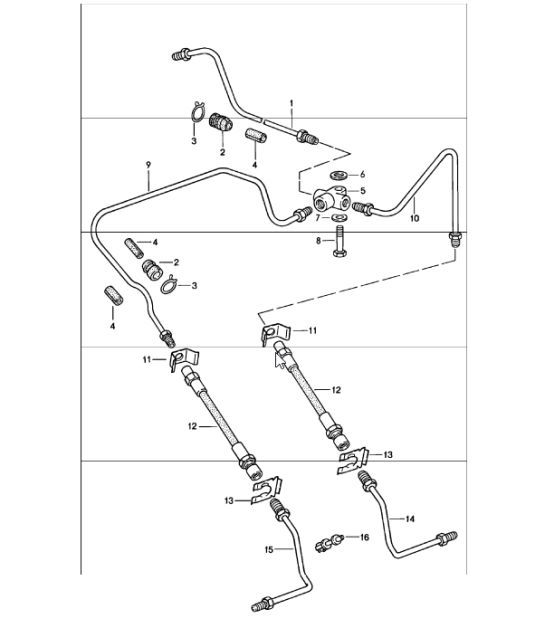 Diagram 604-10 Porsche 9J1.1 Taycan 4S 2020-24 