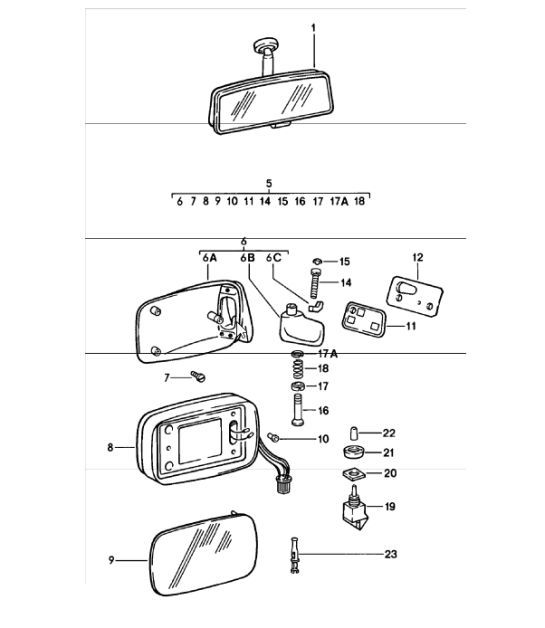 Diagram 809-10 Porsche 992.1 Turbo S 3.8L 2020-24 