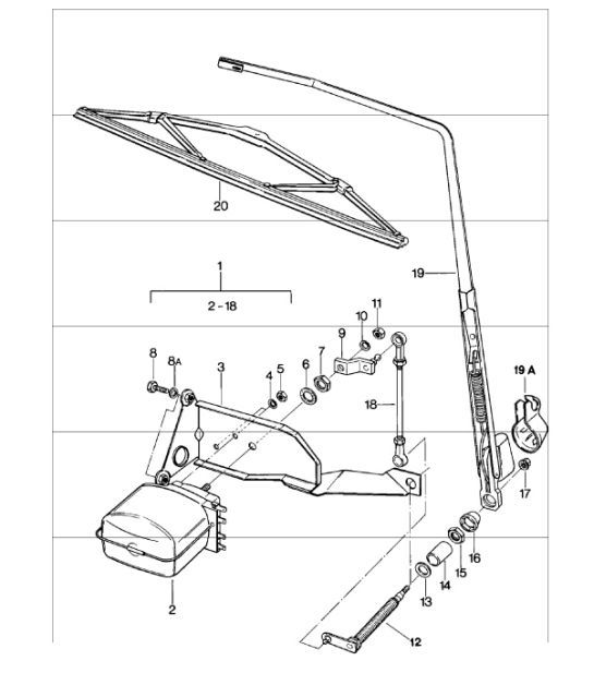 Diagram 904-05 Porsche 944 (1982-1991) 