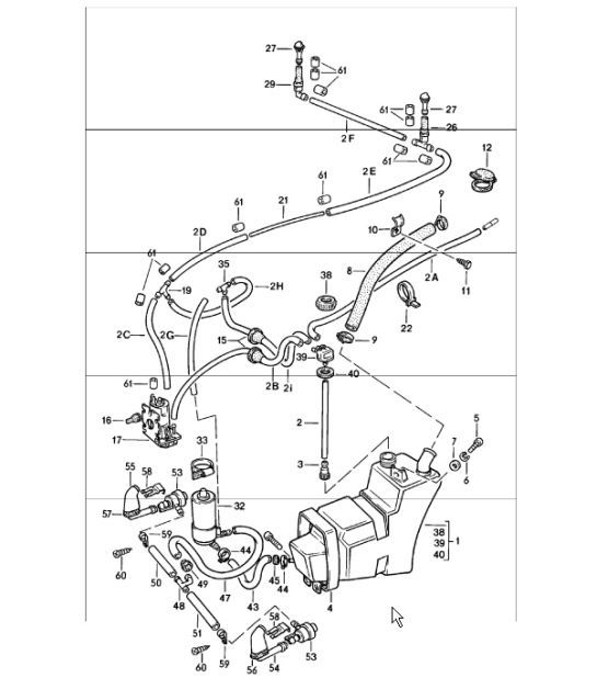 Diagram 904-15 Porsche Macan (95B) MK1 (2014-2018) 电子设备