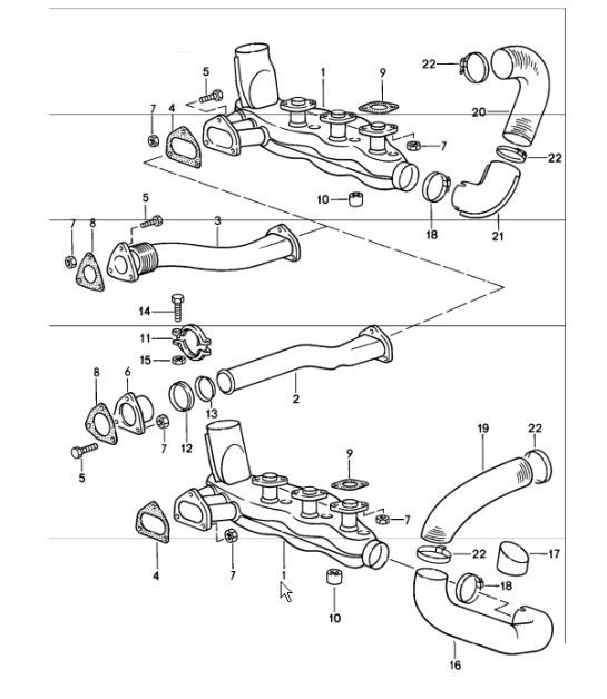 Diagram 202-10 Porsche 9J1.1 Taycan 2020-24 
