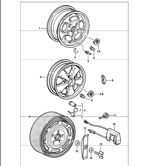 Wheels, Brakes 911 & 912 (1965-1989)