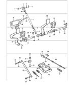 Hand Lever System, Pedal Cluster  911 & 912 (1965-1989)