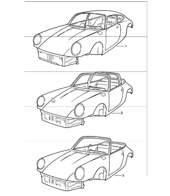 Diagram 801-00 Porsche 9J1.2 Taycan Turbo GT Sport Saloon 2024>> 