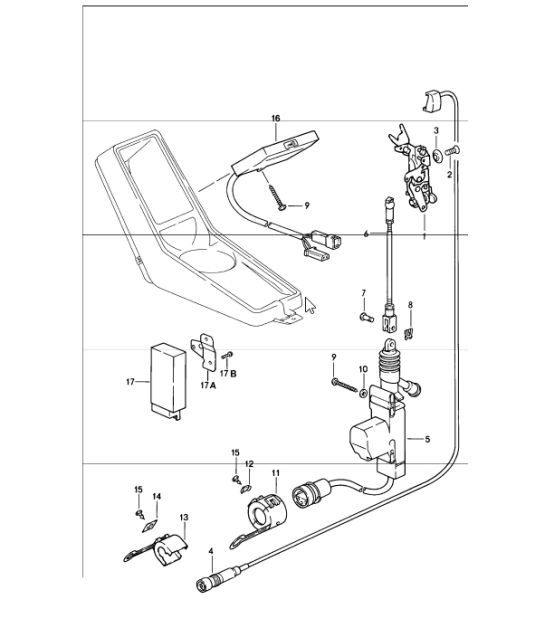 Diagram 804-06 Porsche 914 (1970-1976) Carrozzeria