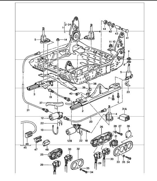 Diagram 808-28 Porsche 928GT 5.0L 1989-91 
